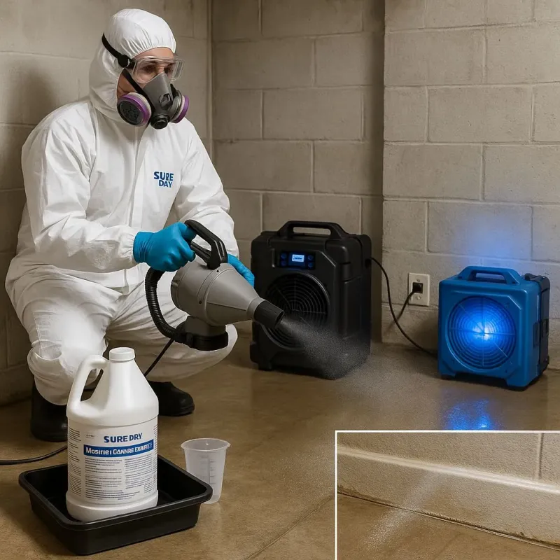 Sanitization and Odor Removal process in Tuscola, IL