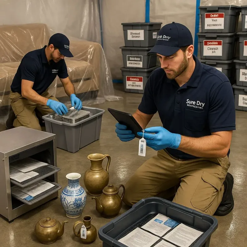 Content Protection and Restoration process in Tuscola, IL
