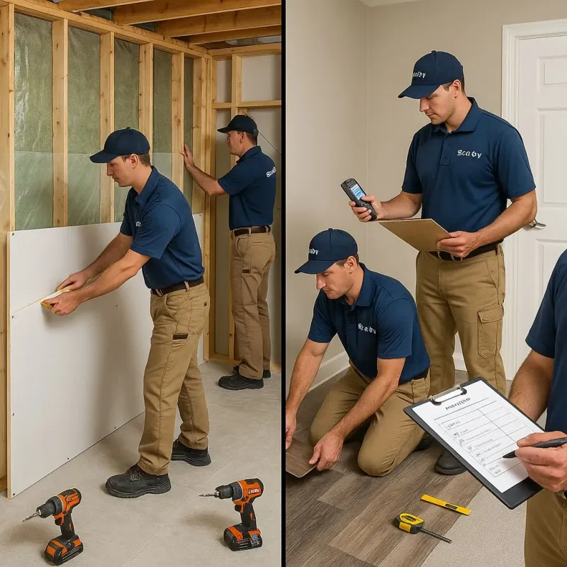 Repairs and Reconstruction process in Tuscola, IL